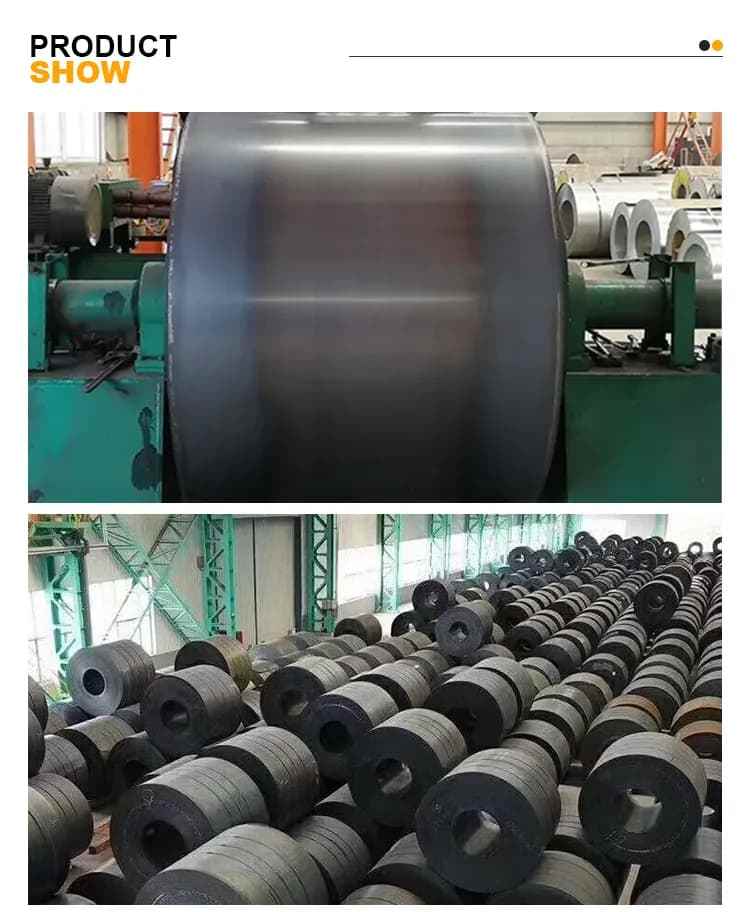 Cold/Hot Rolled Carbon Steel Coil Dx51d Dx52d Dx53d Mild Steel Marine Grade Steel Coil For Building Material And Costruction