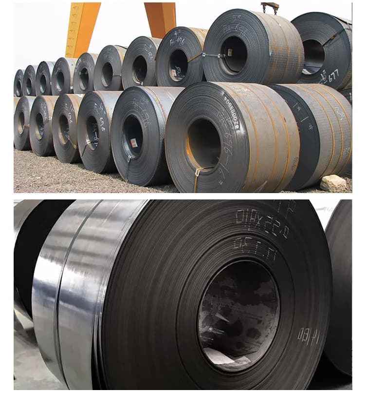 Cold/Hot Rolled Carbon Steel Coil Dx51d Dx52d Dx53d Mild Steel Marine Grade Steel Coil For Building Material And Costruction